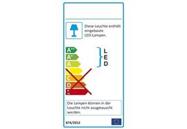 Stehleuchte Eyes E1 sillk LED max24W 3000K schwarz  12x12cm H=121cm