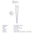 Stehleuchte Horn cream  230V/ E 27 2 x12W / IP20 | Bild 2