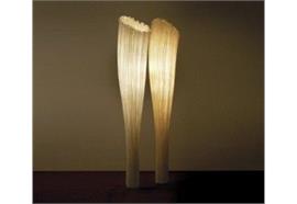 Stehleuchte Horn gold dimmbar  H=160 D=33/ 230V/ E 27/ 2x23W