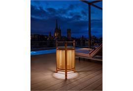 Stehleuchte Kando P/76 Outdoor Marrón - Teka  240V/39W 4300Lm D=49cm H=76 / IP44