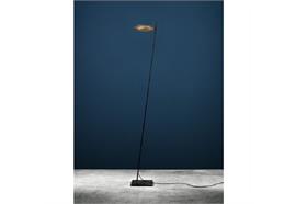 Stehleuchte Lederam F0 LED 30W brass schwarz  230V/2700K 2190lm/H=190