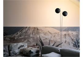 Stehleuchte Lederam F2 LED 34W/2700° weiss/Satin  230V/3400lm/H=198 B=44 cm, dimmbar