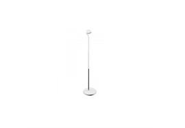 Stehleuchte lei mit Irisblende chrom/weissmatt  230V LED 9W 2700°K dimmbar touchless