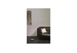 Stehleuchte LET S alu mit Ausleger 50.5cm  230V/ 12W 4 Power LED chrom 750lm