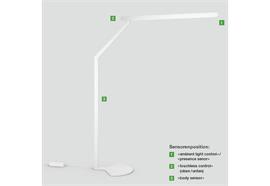 Stehleuchte Mito terra 3d air 70W fix schwarz rosegold  240V 70W 4600Lm L=115cm H=190 IP20