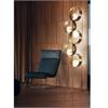 Stehleuchte SOUND STL5 LED gold gebürstet  230V / 2x28.8W 3000K/ B=46 H=225/ IP20