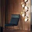 Stehleuchte SOUND STL5 LED gold gebürstet  230V / 2x28.8W 3000K/ B=46 H=225/ IP20 | Bild 4