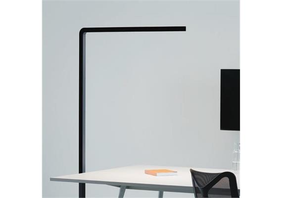 Stehleuchte TEAM PRO 111W Led black  240V 3500K 14000Lm H=205 L=107 B=4 IP20