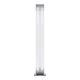 Stehleuchte Twilight-10 Kunstglas transparent  240V/ 64W 2700K H=1880 B=225 T=230 /IP20