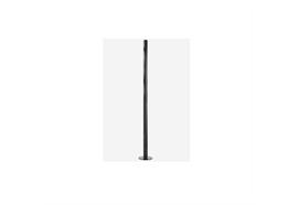 Stehleuchte Ypsilon-04-SW schwarz eloxiert  inkl.LED 35W 2700°K 3100lm H=2m D=24cm