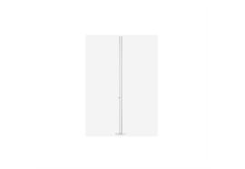 Stehleuchte Ypsilon-04-WE weiss  inkl.LED 35W 2700°K 3100lm H=2m D=24cm