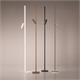 Stehleuchte ZEN-X LED 61W+10W charcoal  230V 2700K 9800Lm+1400Lm H=1950 B=35mm IP20