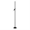 Stehleuchte ZEN-X LED 61W+10W charcoal  230V 2700K 9800Lm+1400Lm H=1950 B=35mm IP20