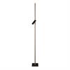 Stehleuchte ZEN-X LED 61W+10W schwarz-copper  230V 2700K 9800Lm+1400Lm H=1950 B=35mm IP20