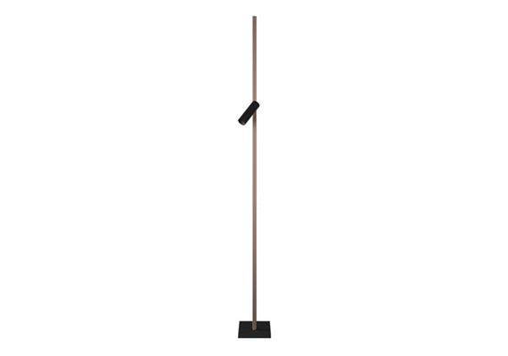 Stehleuchte ZEN-X LED 61W+10W schwarz-copper  230V 2700K 9800Lm+1400Lm H=1950 B=35mm IP20