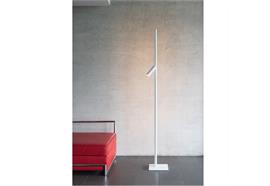 Stehleuchte ZEN-X LED 61W+10W schwarz- dark  230V 2700K 9800Lm+1400Lm H=1950 B=35mm IP20