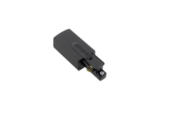 Stromschiene Einspeisung links 1Phase weiss  L=55mm B=30 H=21