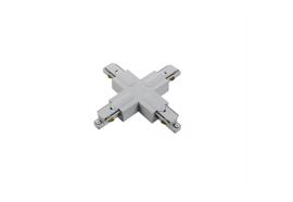 Stromschiene X-Verbinder 1Phase weiss
