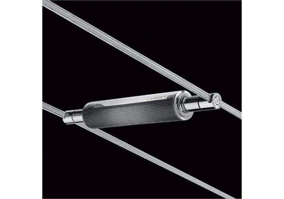 TensoGradi  tuttopalescente  chrome l=30cm d=4cm  inkl. Leuchtmittel