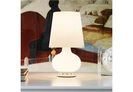 Tischlampe Fontana 1853 media weiss  240V/ H=53cm B=32cm / IP20