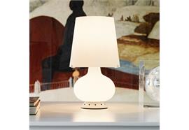 Tischlampe Fontana 1853 media weiss  240V/ H=53cm B=32cm / IP20
