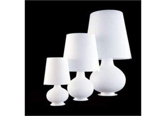 Tischlampe Fontana weiss  240V/ 4x4W+1x21W E27, 2x4.5W E14 LED  H=78cm D=47cm