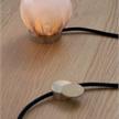 Tischleuchte 84 t 1W Led weiss - Glas kupferfarbig  230V / 2700K /Kugel D=120mm/ IP20 | Bild 3