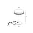 Tischleuchte Anima tavolo11.4W schwarzmatt  240V /2700K 462Lm CRI97 D=35cm H=45 IP20 | Bild 2