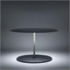 Tischleuchte Calvino LED 18W 3000K schw./messing  240V/24V 3000K 1372Lm D=500 H=303/520mm