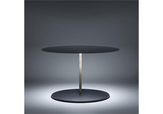 Tischleuchte Calvino LED18W 2700K messing  240V/24V 2700K 1372Lm D=500 H=303/520mm