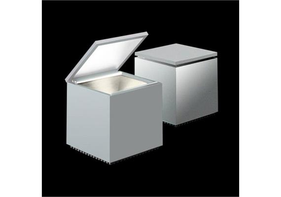 Tischleuchte CuboLED 2W 2700°K silber  230V L=10x10 H=11