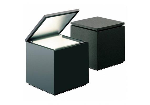 Tischleuchte Cuboled 2W anthrazit  230V /2700K L=10 x10 H=11cm / IP20