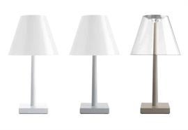 Tischleuchte DINA+USB LED Silber/Weiss  230V/2700°K 400lm 7W CRI85 IP20 dimmbar