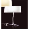 Tischleuchte Esa piccola weiss  240V/G9 1x40W H=300 L=290 B=13.5  mit Dimmer