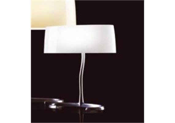 Tischleuchte Esa piccola weiss  240V/G9 1x40W H=300 L=290 B=13.5  mit Dimmer