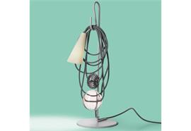 Tischleuchte Filo 01 G9 Amethyst Queen  230V/ H=58cm D= Fuss 20cm