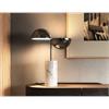 Tischleuchte LargeTable 2x8W chrom schwarz glanz  DC 3000K 2x827Lm L=400x200mm H=550 IP20