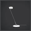 Tischleuchte LED 60cm base rechts max.18W weiss matt  230V inkl.Steckernetzteil(ohne Kopf)