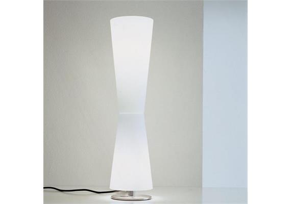 Tischleuchte LU-LU 211 weiss  240V/1x100W E27 /1x60W E27