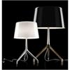 Tischleuchte LUMIERE XXS Alu/Weiss  240V/G9 42W ES H=40/15 D=26