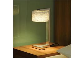 Tischleuchte REEF chrom  240V/G9 max.1x48W H=30cm D= 12cm