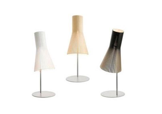 Tischleuchte Secto Birke weiss  230V/E27/ 42W ES