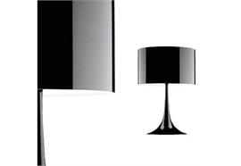 Tischleuchte SPUN Light T2 Schwarz glänzend  230VE27 1x 230W dimmbar  D=450 H=680