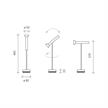 Tischleuchte Topoled T LED 10W schwarz  230V/ 2700K D=5cm H=32cm 760Lm IP20 | Bild 2