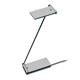 Tischleuchte Zett USB alu 2700°K  2 LED 4W 100-240V inkl.USB-Stecker -Trafo