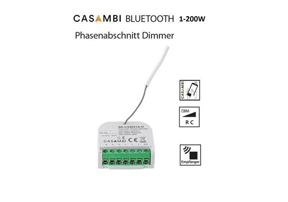 UP -Dimmer Casambi 200W für Einbau  240V/ L=42 B=38 H=16mm / IP20