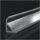 Vitrinenprofil Prism 20 für LED Bänder alu eloxiert  H=15.2mm T=15.7mm L=1m