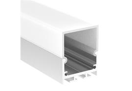 Wand-Decken-Pendelaufbauprofil Line QW für LED alu eloxiert B=35mm H=44mm