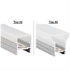 Wand-Deckenaufbauprofil Top 32/Top 48 für LED alu eloxiert  B=19.5 L=1000mm