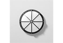 Wand-Deckenleuchte 2779W-M weiss  IP55 60W E27 /d=200mm T=160mm